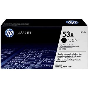 Toner Hp Q7553X 53X Preta