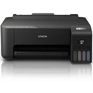 Impressora Multifuncional Epson EcoTank L1250 com Wi-Fi e Bivolt - Cor Preta