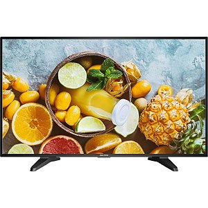 Monitor De Segurança Hikvision 43 Fhd Preto - Ds-D5043Qe