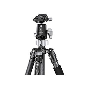 Tripé K&F X254C4+BH-30 Fibra de Carbono
