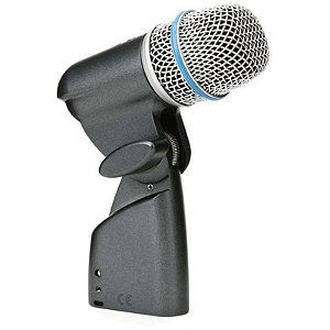 Microfone Profissional Shure Beta 56A Para Instrumentos Musicais
