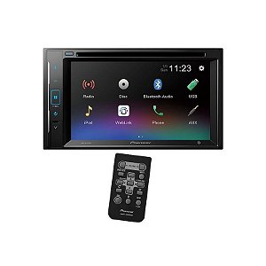 Reprodutor de DVD Pioneer AVH-A245BT 6.2" com USB/Bluetooth/Rádio - Preto