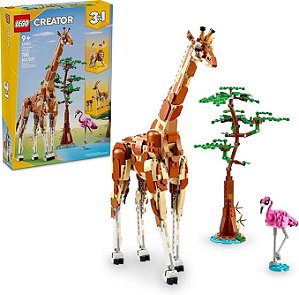 Lego Criador 3 em 1 Animais da Selva Selvagem - 31150 780 Peças
