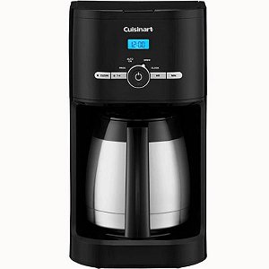Cafeteira Térmica Cuisinart Clássica 10 Xícaras 110V - Preta DCC-1170BK