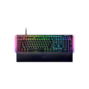 Teclado Mecânico Razer Blackwidow V4 RGB - Alta Performance e Conforto para Gamers