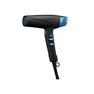 Secador de Cabelo Babyliss Pro Nano 9100 Iônico 220V - Azul e Preto