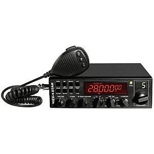 Rádio PX Megastar MG99 - 360 Canais AM/FM/USB/LSB/PA/CW - Cor Preta