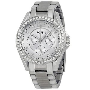 Relógio Feminino Fossil Riley Multifunção Analógico ES3202