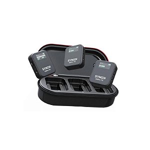 Microfone Sem Fio Synco Wair G2 A2 Pro para Estúdios e Eventos