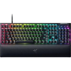 Teclado para Jogos Razer BlackWidow V4 com Switch Amarelo e Conexão Fisica - Português
