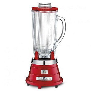 Liquidificador Cuisinart Cbb-550R 2 Velocidades 750W 110V - Vermelho - Mixer De Alta Potência