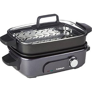 Multissecador de Alimentos Cuisinart com Função a Vapor 220V - GRMC3E-Di