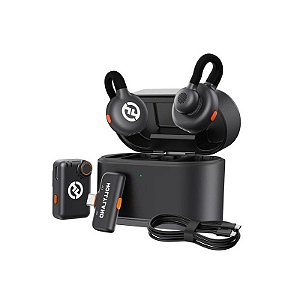 Combo de Microfone Sem Fio Hollyland Lark M2S - Áudio Profissional para Criação de Conteúdo
