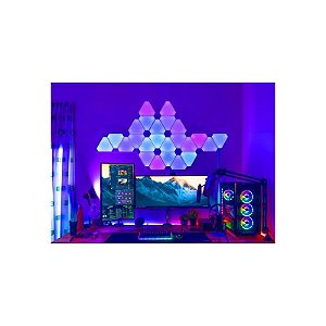 Painel Inteligente Zemismart Para Casa Inteligente Conjunto De 9 Peças Com Wi-Fi Rgb E Compatibilidade Com Alexa