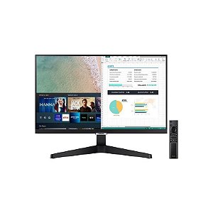 Monitor Samsung Ls24Am506Nlxzp 24 Fhd Hdmi/Usb/60Hz - Cor Preto