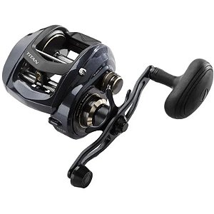 Carretilha Titan 400 Gto Shil Para Pesca Marítima - Esquerda