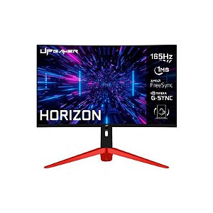 Monitor Gamer Curvo 32 Full HD RGB 165Hz 1ms - HZ32VA165BK - Preto com Freesync