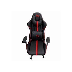 Cadeira Gamer Mtek Mk02 em Preto e Vermelho