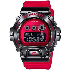 Relógio Digital Casio G-Shock Masculino GM-6900B-4DR Resistente e Estiloso