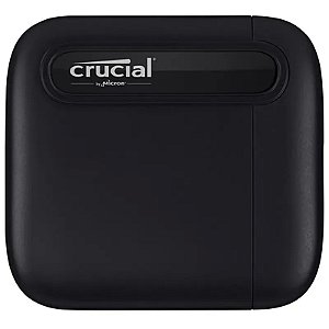 SSD Portátil Crucial X6 2TB USB 3.0 - Armazenamento Rápido e Confiável
