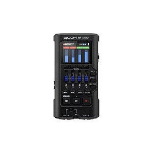 Gravador de Áudio Digital Profissional Zoom R4 com Capacidade Multitrack de 32 Bits