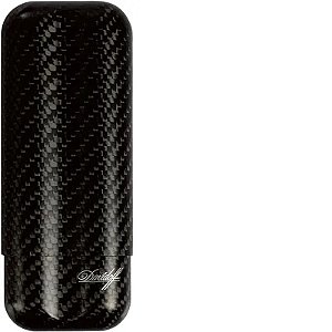 Estojo De Charutos Davidoff Xl Carbon Para 2 Charutos - Modelo 106914