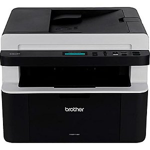Impressora Multifuncional a Laser Brother DCP1617NW com Wi-Fi - Preto 220V