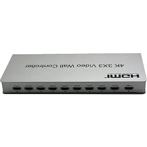 Controlador de Vídeo para Videowall SFX HDVW08 HDMI 4K 3x3 30Hz