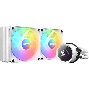 Resfriador Para Cpu Nzxt Kraken 240 Rgb Aio 240Mm Rl-Kr240-W1