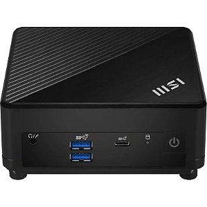 Mini PC MSI Cubi N com Intel Celeron N100 - Sem Memória e HD Incluídos