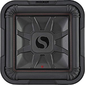 Subwoofer Kicker 12 46L7T122 com Potência de 1200 Watts - Som Profundo e Potente