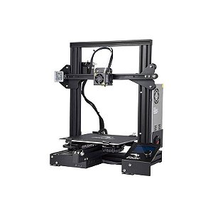 Impressora 3D Creality Ender 3 B - Modelo Preto de Alta Precisão