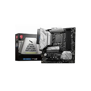 Placa Mãe MSI MAG B760M Mortar Wi-Fi LGA 1700 para DDR4 - Desempenho e Conectividade Avançados