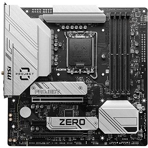 Placa Mãe MSI B760M Project Zero - LGA1700, DDR5, M.2