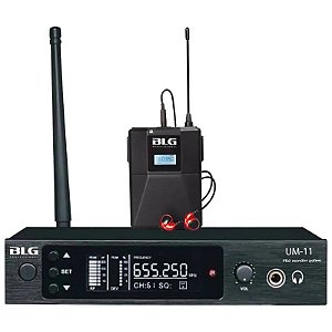 Monitor Sem Fio BLG Pro Monitor System UHF - UM-11