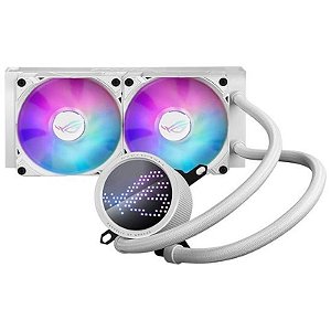 Cooler de Água para Processador Asus ROG Ryuo III 240mm ARGB - Branco