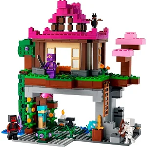 Conjunto De Construção Lego Minecraft A Base De Treinamento 21183