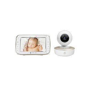 Monitor Eletrônico Motorola VM855 - Vídeo HD 720P, Tela e Conexão Wi-Fi 2.4
