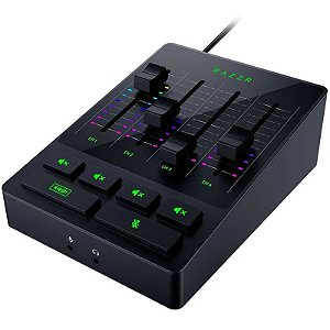 Mixer de Áudio Razer Analógico com Iluminação RGB Chroma