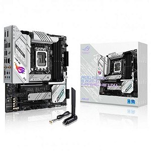 Placa Mãe ASUS B760-G Gaming ROG Strix Wi-Fi D4 para Processador 1700