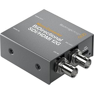 Conversor Bidirecional Sdi/Hdmi 12G Blackmagic Design Com Fonte De Alimentação