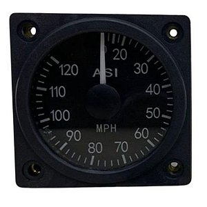 Cfi Velocímetro de Ar 120 MPH 2-1/4 ASI2S-120M