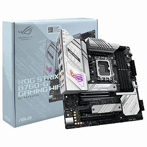 Placa Mãe Asus ROG Strix B760-G Wi-Fi LGA 1700 - DDR5 para Gaming