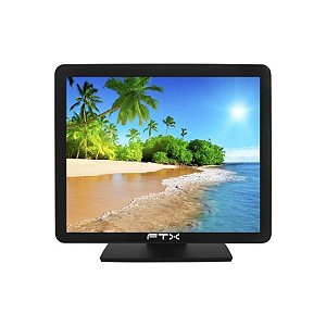 Monitor Touchscreen LED 17 FTX MT17V1 - Preta, 5ms de Resposta, Alta Definição