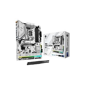 Placa Mãe Asrock B860 Steel Legend WiFi - ATX, 4XDDR5, Soquete LGA 1851, Chipset Intel B860