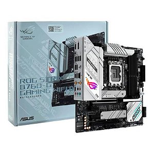 Placa Mãe Asus ROG Strix B760-G Gaming Wi-Fi LGA 1700 Chipset Intel DDR5 Micro ATX