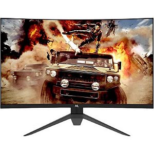 Monitor Curvo LED Mtek M32SFV240C 32” Full HD para Jogos - Preto