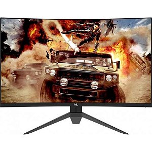 Monitor Curvo Mtek 32 FHD 240Hz 1ms RGB - Preto