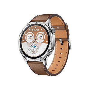 Relógio Inteligente Huawei Watch GT 5 46MM - Marrom Clássico e Sofisticado