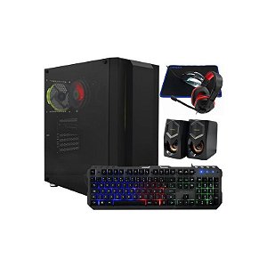 PC Gamer Intel Core i5 16GB RAM 256GB SSD Geforce GTX750 + Kit Gamer - Preto